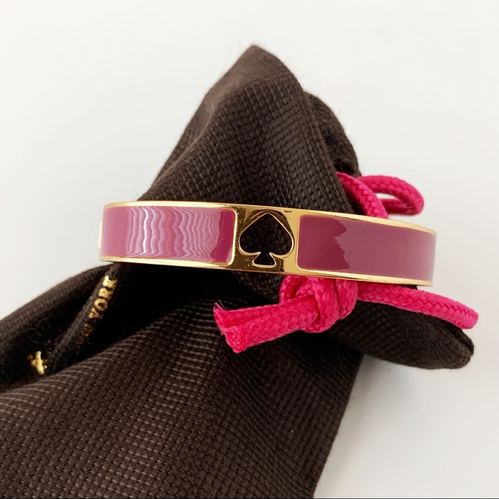 Kate Spade Hole Punch Spade Hinge Bangle